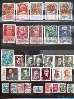 Vzácne známky - ZSSR, kozmonautské, olympionické atď. - 3