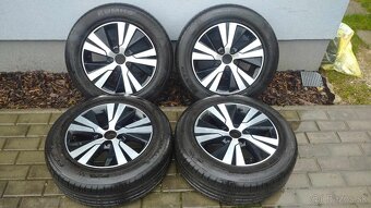 R16 letná sada VOLVO V60 + pneu 215/60 R16 99W KUMHO ECSTA - 3