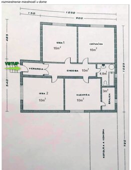Predaj domu v obci Janíkovce - 3