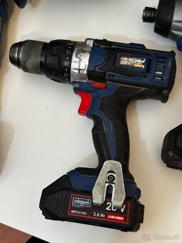 Sada AKU náradia Scheppach (+ 4x bateria a rychlonabijacka) - 3