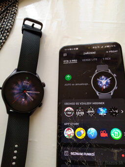 Amazfit GTR 3 Pro Black hodinky - 3