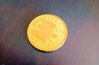 Zlatá minca - 1 Deutsche Mark - 3