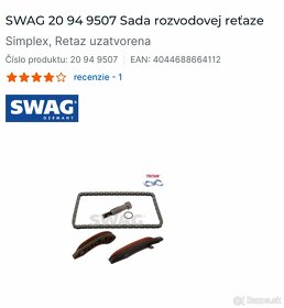 rozvodová reťaz SWAG BMW f10 525xd - 3