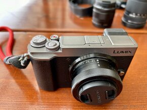 Predam fotoaparat Panasonic Lumix DC-GX9 + 3 objektivy - 3