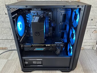 Herný PC - RYZEN 5 5600,RTX 2070S 8GB,16GB DDR4,SSD 512G,W11 - 3