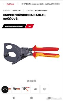 Knipex račňové kliešte - 3