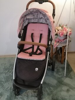 Predám kočík Petite & Mars ružový - 3