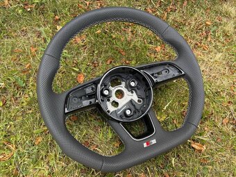 AUDI VOLANT KOZENY ZKOSENY PERFOROVANY A4 S4 B9 A5 B9 - 3