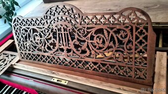 Predám starožitný klavír, krídlo Schrimpf z 19 storočia - 3