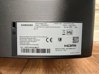 Samsung S24F350– 24” LED monitor, Full HD - 3