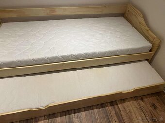 Predám drevenú borovicovú súpravu do detskej izby - 3