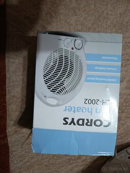 Mini ventilátor/ohrievač vzduchu - 3
