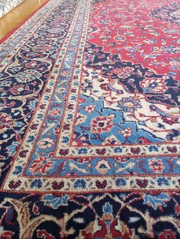 Nádherný ručne viazaný hodvábny KESHAN 350x250 - 3