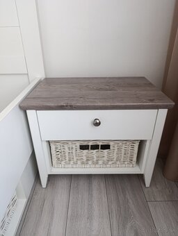 Manželská posteľ 180x200 +stolíky - 3