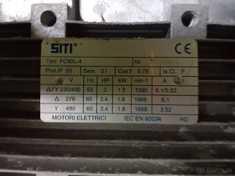 Prirubovy elektromotor - 3