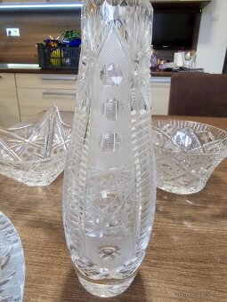 Brúsené sklo. Kryštál. - 3