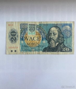 Zberateľské bankovky – 20 Kčs, 50 Kčs, 200 Sk - 3