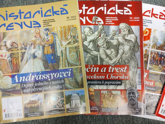 Historická Revue HR komplet ročníky 2013 - 2024 - 3