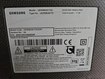 SAMSUNG UE55MU6172, 55"(139cm) 4K SMART - 3