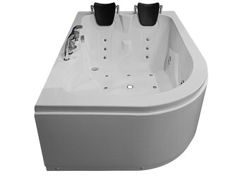 M-SPA - 0205 Pravá kúpeľňová vaňa s hydromasážou 170 x 115 x - 3