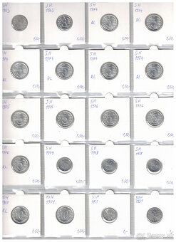 Obehove mince CSSR 1946-1992 - 3