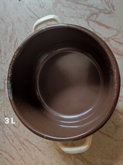 Hrnce, Taniere, Kastroly, Smaltovanú panvicu, Misa, Džezva, - 3