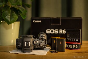 Canon R6 (2x batéria, originál balenie, ako nový) - 3