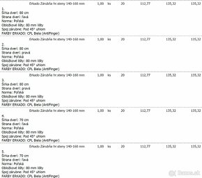 Obložkové zárubne ERKADO - 3