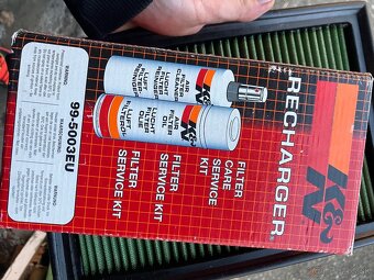 K&N filter SAG + cistiaca sada+ hagusy + zamok dveri - 3