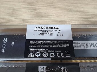 NOVÉ RAM Kingston Fury Beast DDR4 4x8 32GB 3200 MHz CL16 - 3