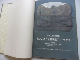 Dr. Luboš Jeřábek: PRAŽSKÉ ZÁHRADY A PALÁCE - 3