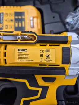 Aku skrutkovač DeWalt DCD771 - 3