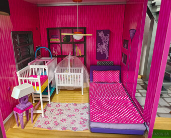 Barbie domček, sanitka, auto + príslušenstvo - 3