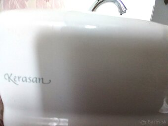 RETRO umývadlova skrinka 60x80x45 s umývadlom a batériou - 3