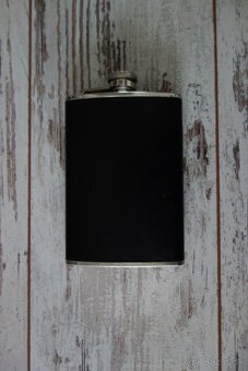 Nerezová ploskačka potiahnutá kožou - ťapka. - 3