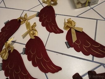 Vianocna dekorácia kridlo - 3