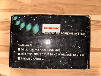 WMA202L ACCUSONIC BEZDRÔTOVÝ MIKROFÓN - 3