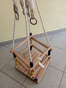 Detská drevená hojdacka - 3