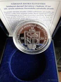 Slovenské strieborné mince proof - 3