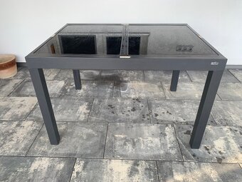 Rozkladaci sklenný stôl - 3