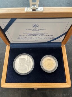 M.R.Štefánik - SADA NBS 10 + 2 euro 2019 - 3