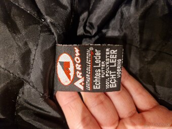 Koženna/ polyester bunda Arrow vel. L - 3