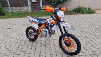 Pitbike MiniRocket DT125 17/14, světlo, el startér, řazení. - 3
