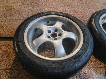 Alu disky 5x100 R17 Letne pneu - 3