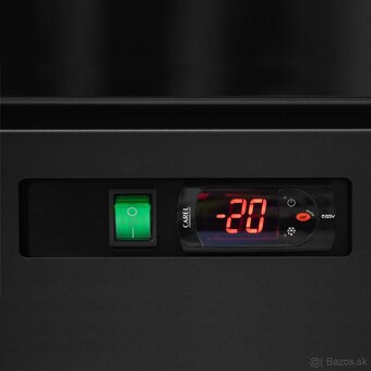 Chladiaca skriňa TEFCOLD Atom Maxi F1DB – 390 L, čierna - 3