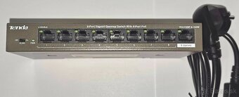 Tenda TEG1109P-8-102W PoE AT switch 8x PoE 802.3af/at + 1x U - 3
