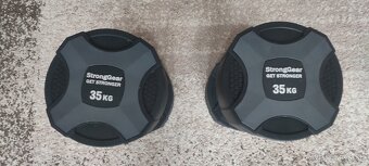 Jednoručné činky 2x35kg - 3