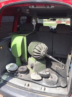 Leštička púlirka brúska dvojkotúčová. - 3