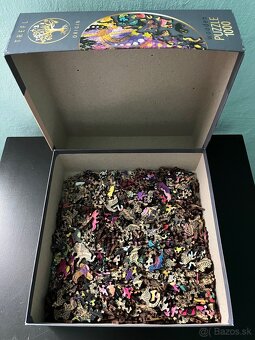 TREFL DREVENÉ PUZZLE FAREBNÁ MAČKA 1000 - 3