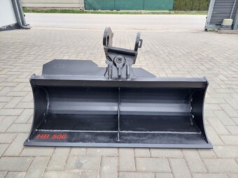 Hydraulická svahovačka úchyt verachtert CW05 na minibager - 3